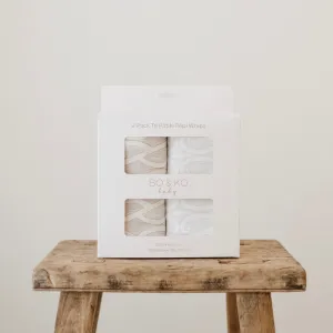 2 Pack Wrap Sets | Te Pātiki Pēpi Wraps | Grey   Mocha