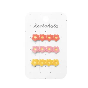 Acrylic Flower Clip Set