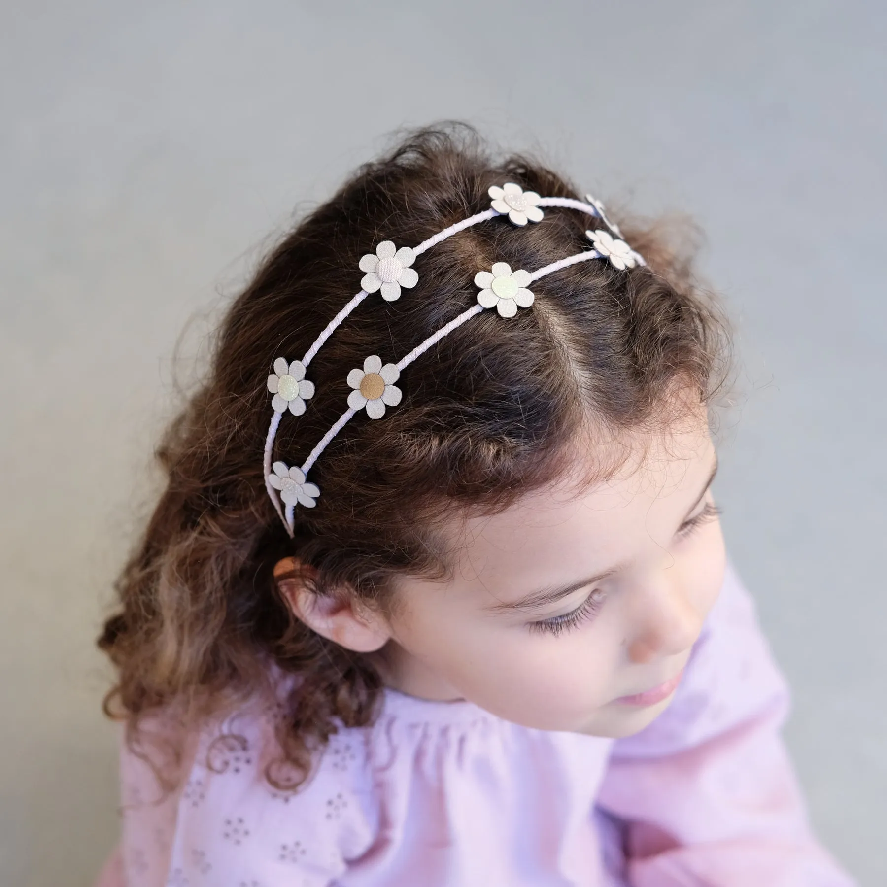 Alice Band Double | Daisy | Neutral