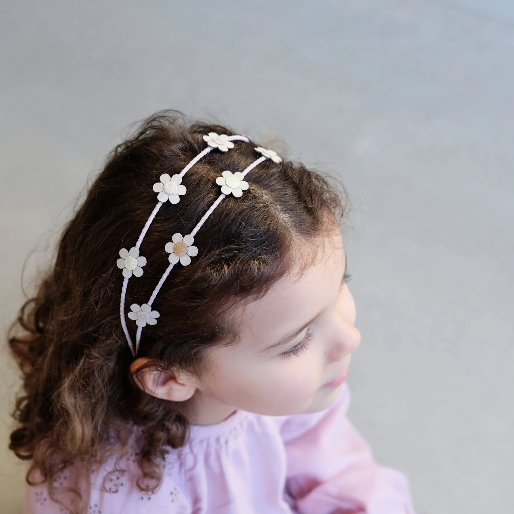 Alice Band Double | Daisy | Neutral