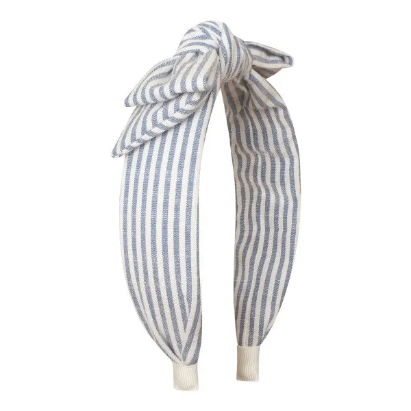 Alice Band | Seaside Stripe Blue