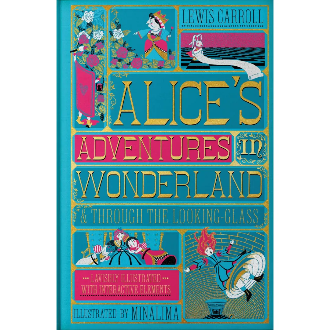 Alice's Adventures In Wonderland & Through The Looking-Glass: Illustrated with Interactive Elements