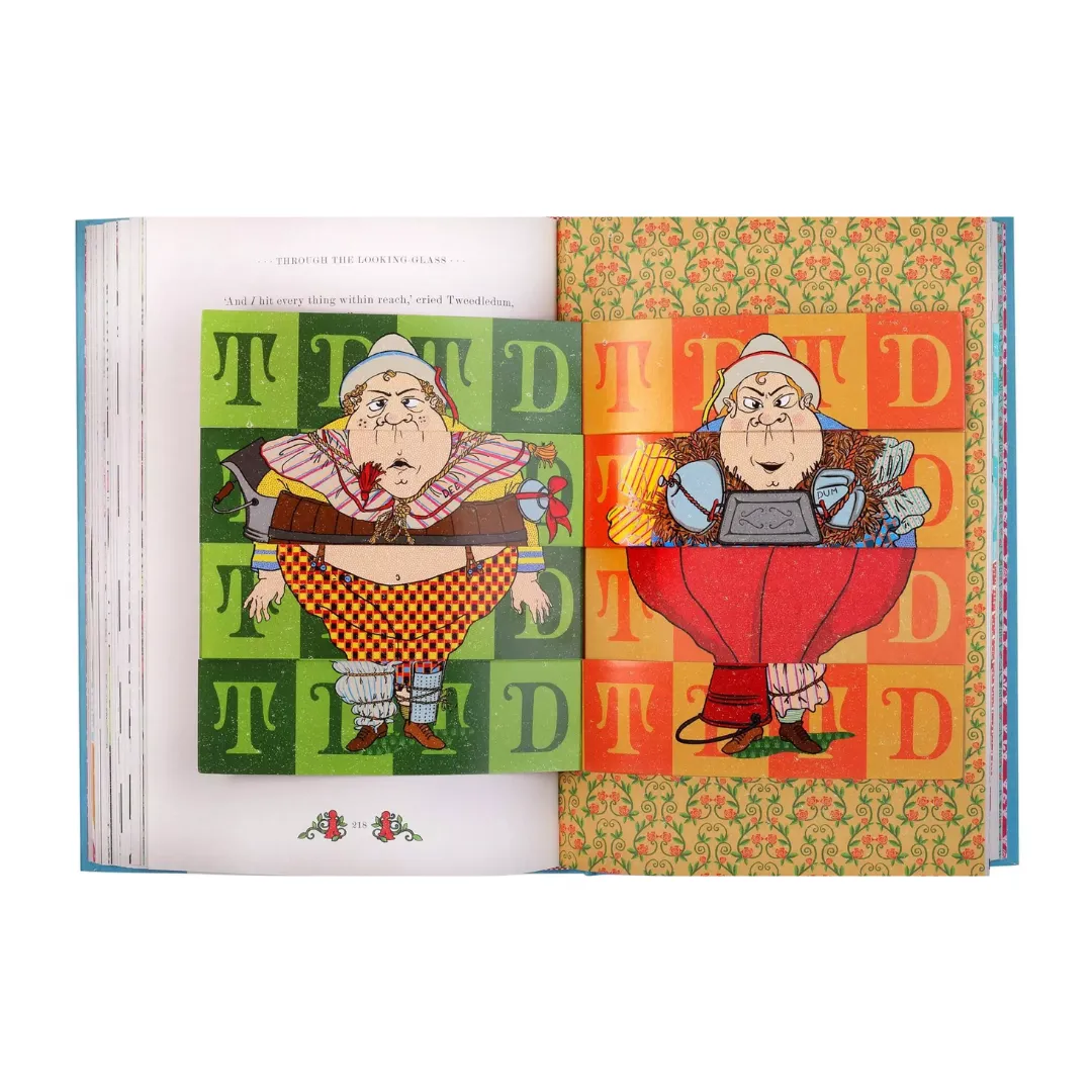 Alice's Adventures In Wonderland & Through The Looking-Glass: Illustrated with Interactive Elements