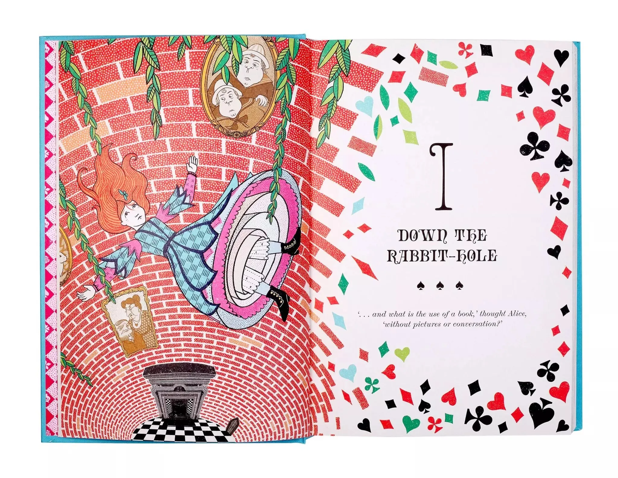 Alice's Adventures In Wonderland & Through The Looking-Glass: Illustrated with Interactive Elements