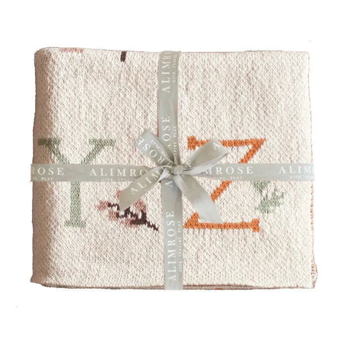 Alimrose Baby Blanket | Alphabet