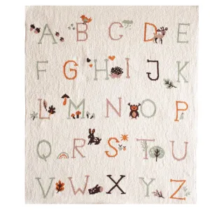 Alimrose Baby Blanket | Alphabet
