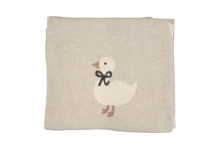 Alimrose Baby Blanket | Duck Natural