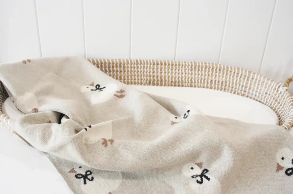 Alimrose Baby Blanket | Duck Natural