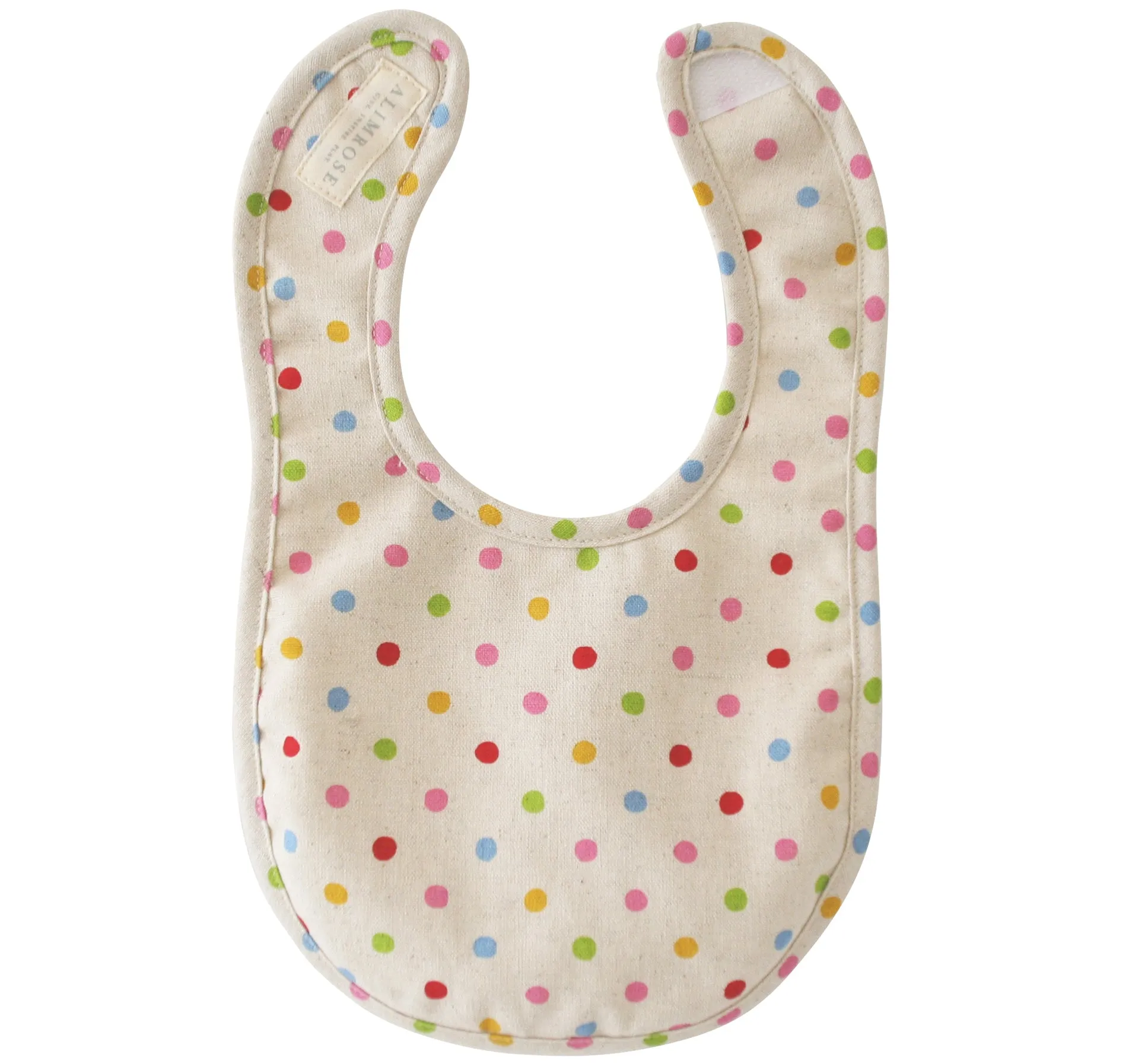 Alimrose Bib | Linen Confetti Spot