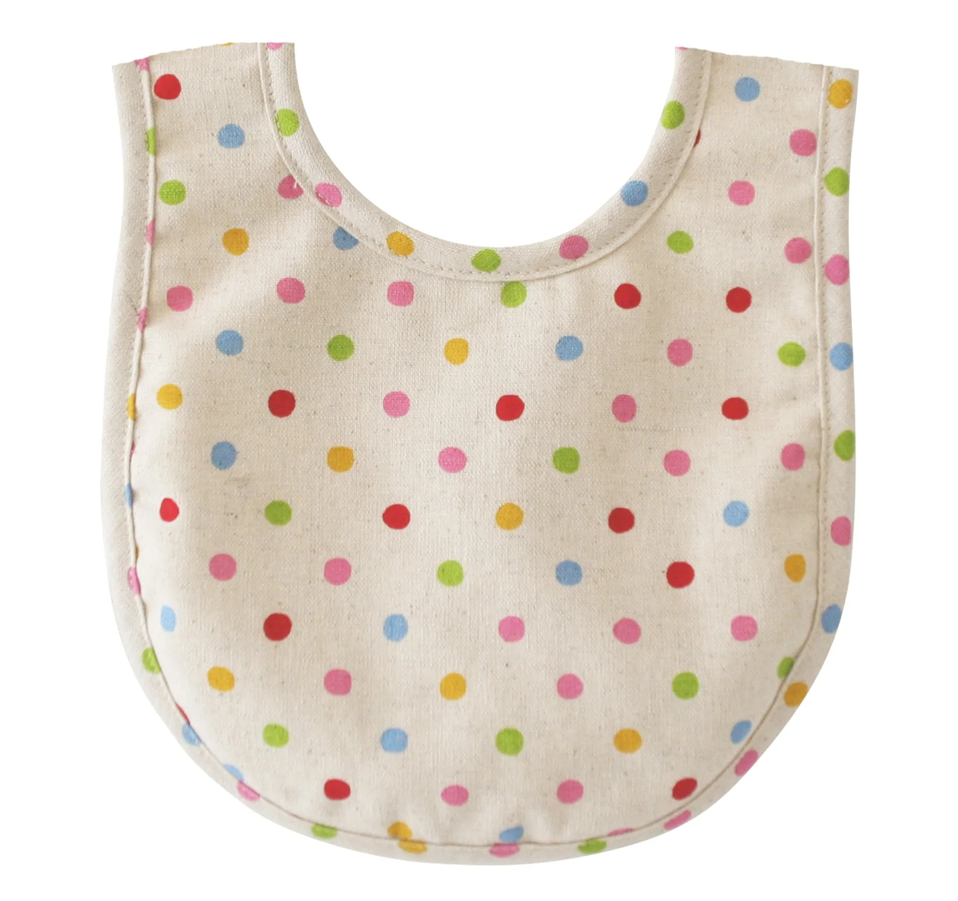 Alimrose Bib | Linen Confetti Spot