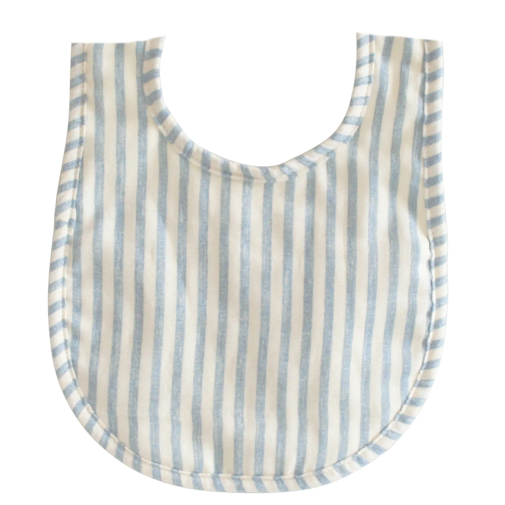 Alimrose Bib | Stripe Chambray