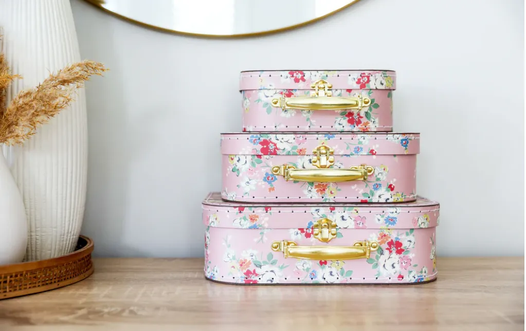 Alimrose Carry Case Set | Vintage Rose