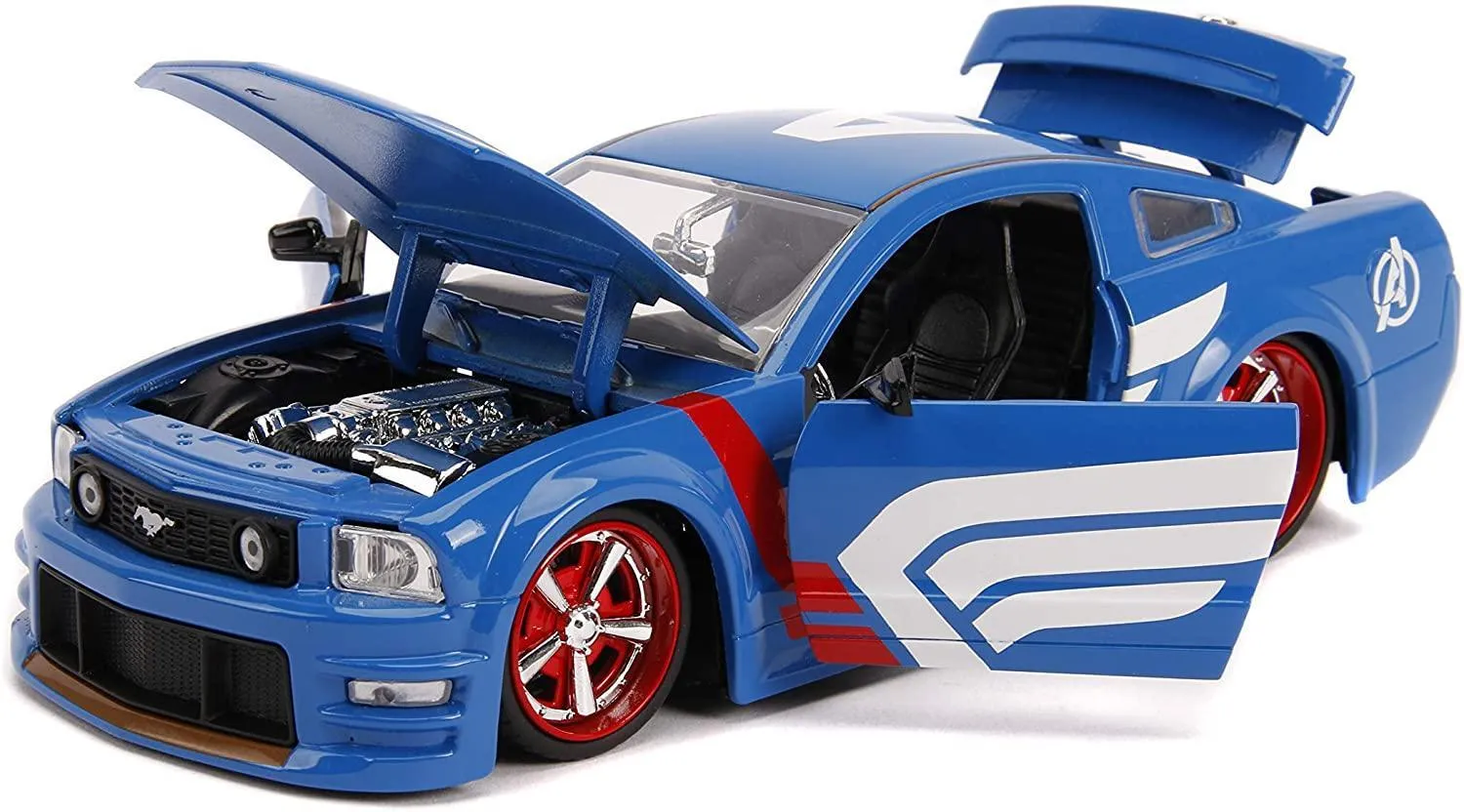 Avengers Captain America with Car