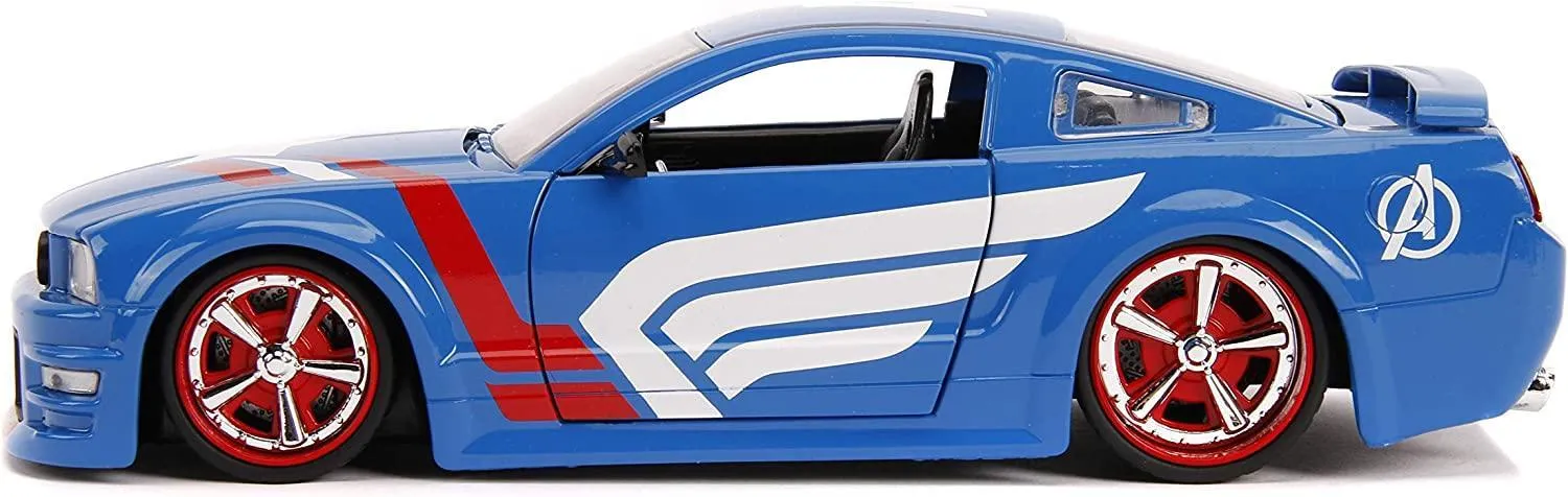 Avengers Captain America with Car