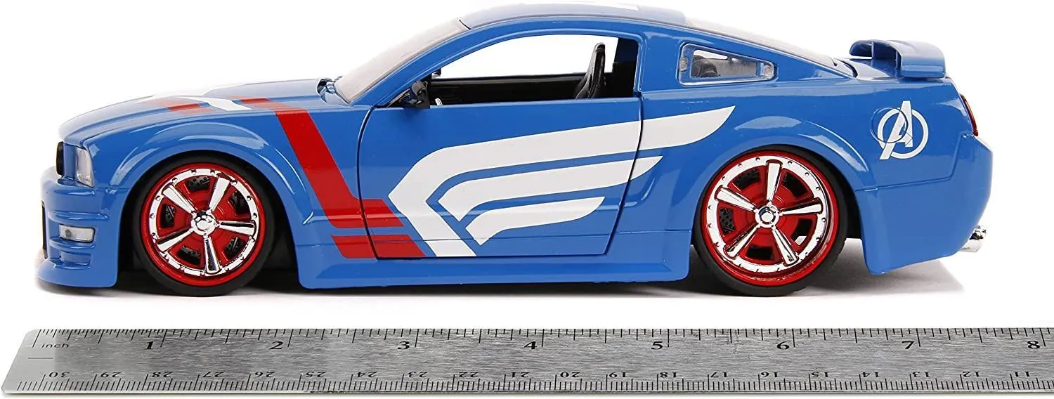 Avengers Captain America with Car