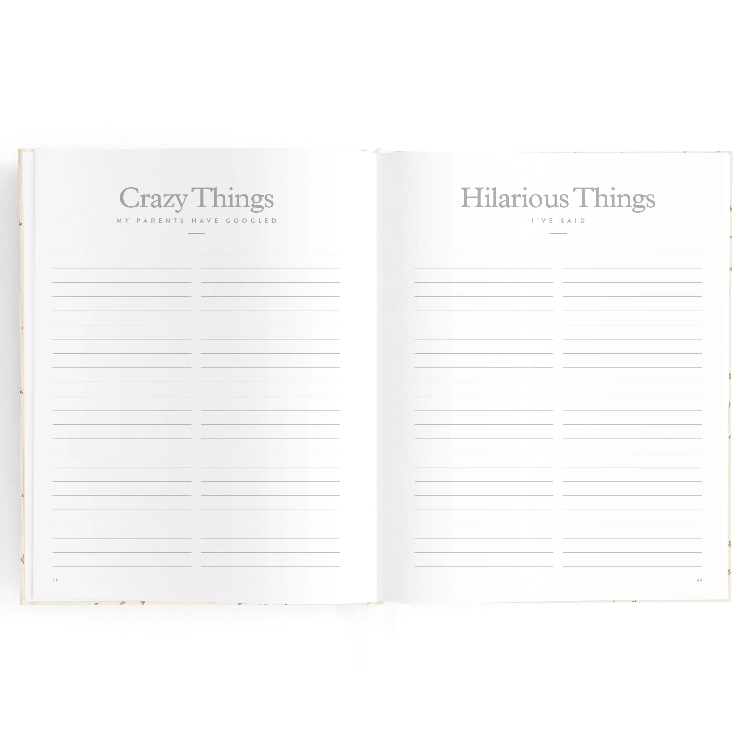 Baby Book DAISY GRID