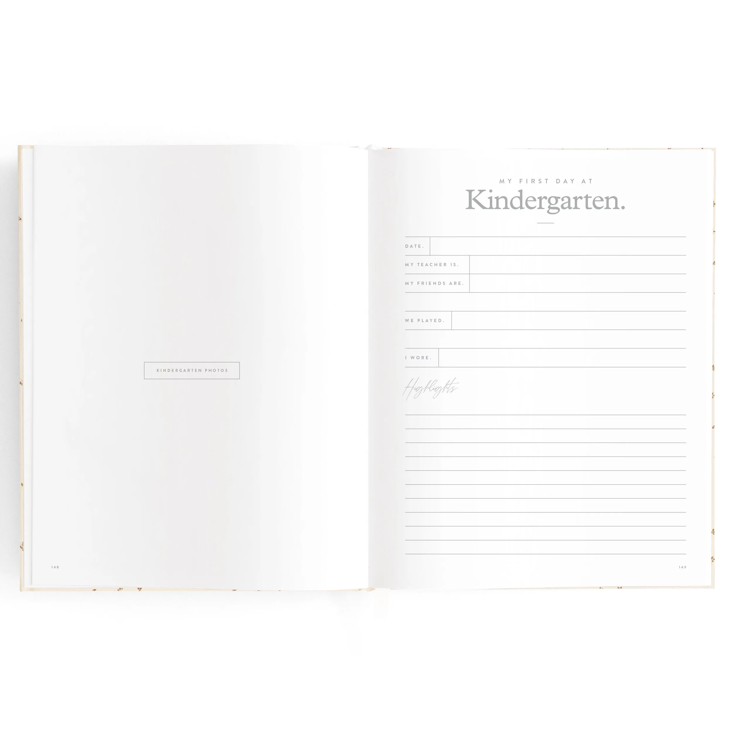 Baby Book DAISY GRID