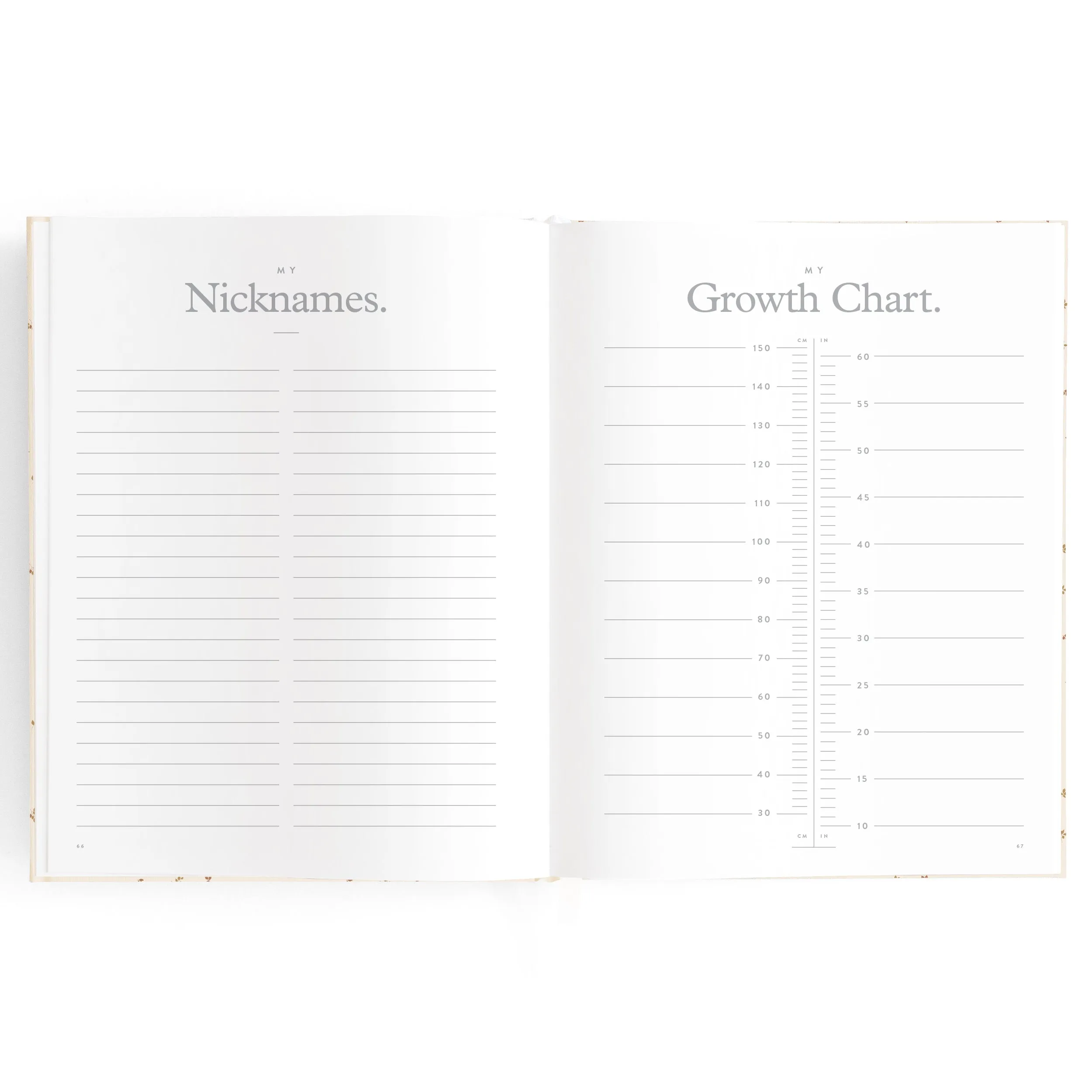Baby Book DAISY GRID
