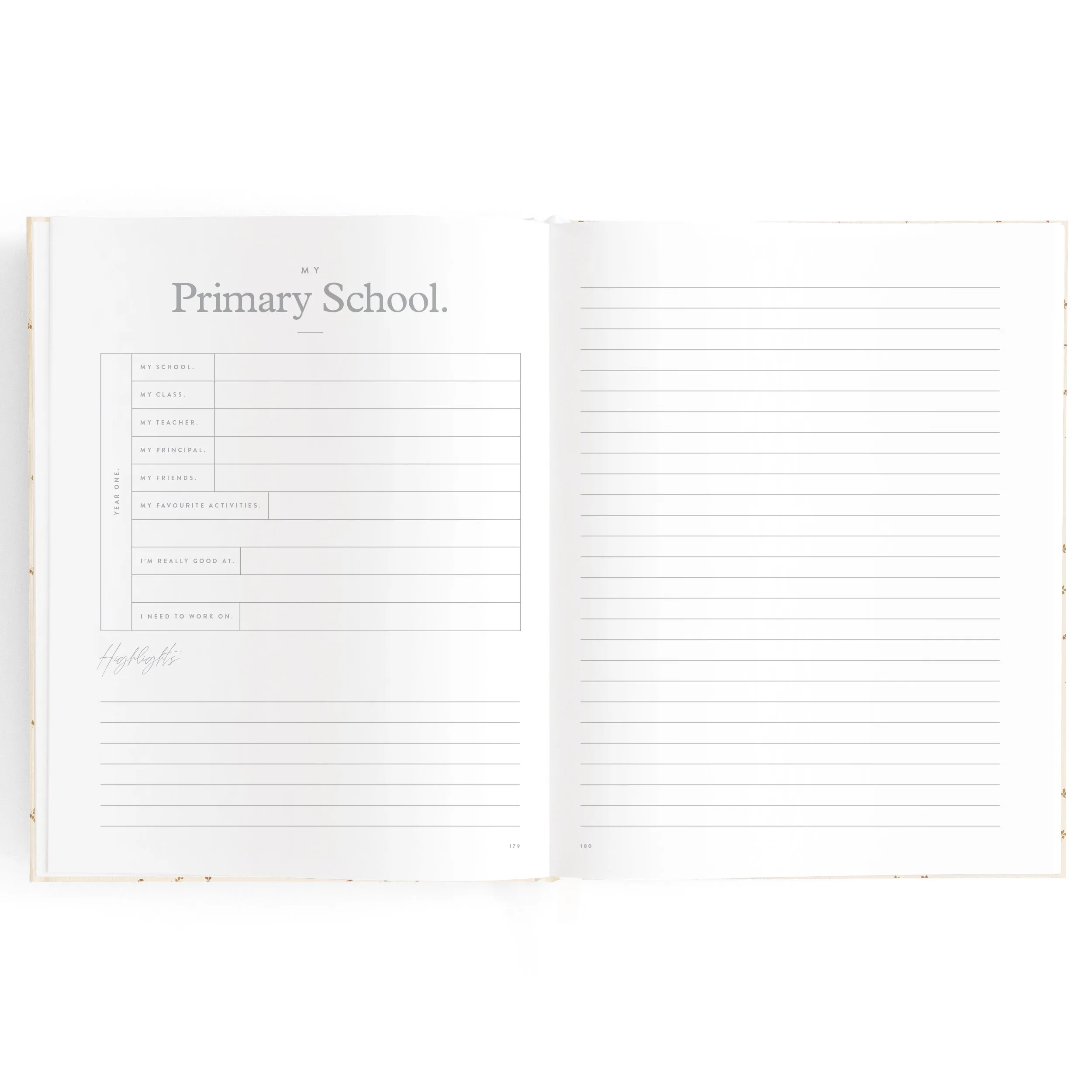 Baby Book DAISY GRID
