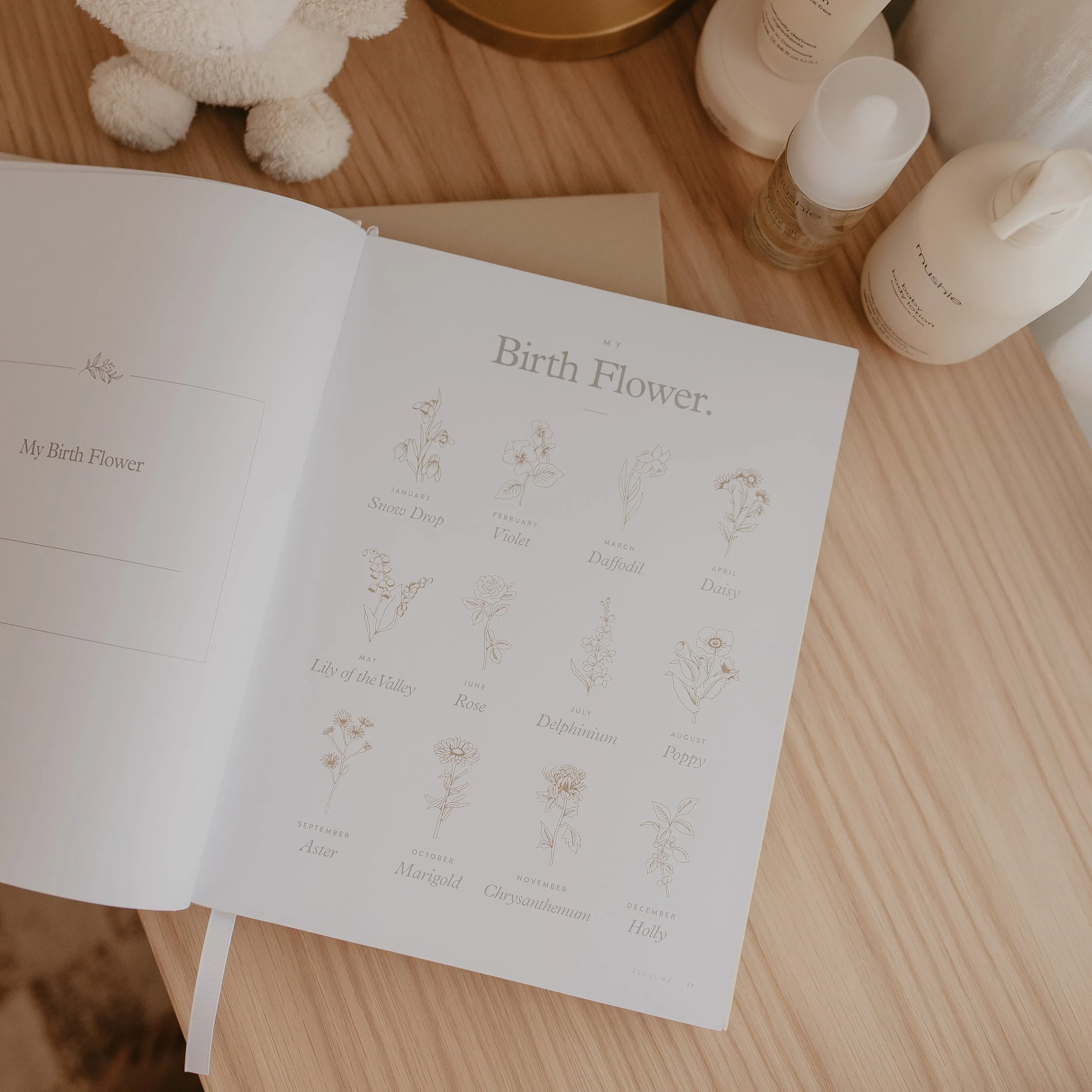 Baby Book DAISY GRID