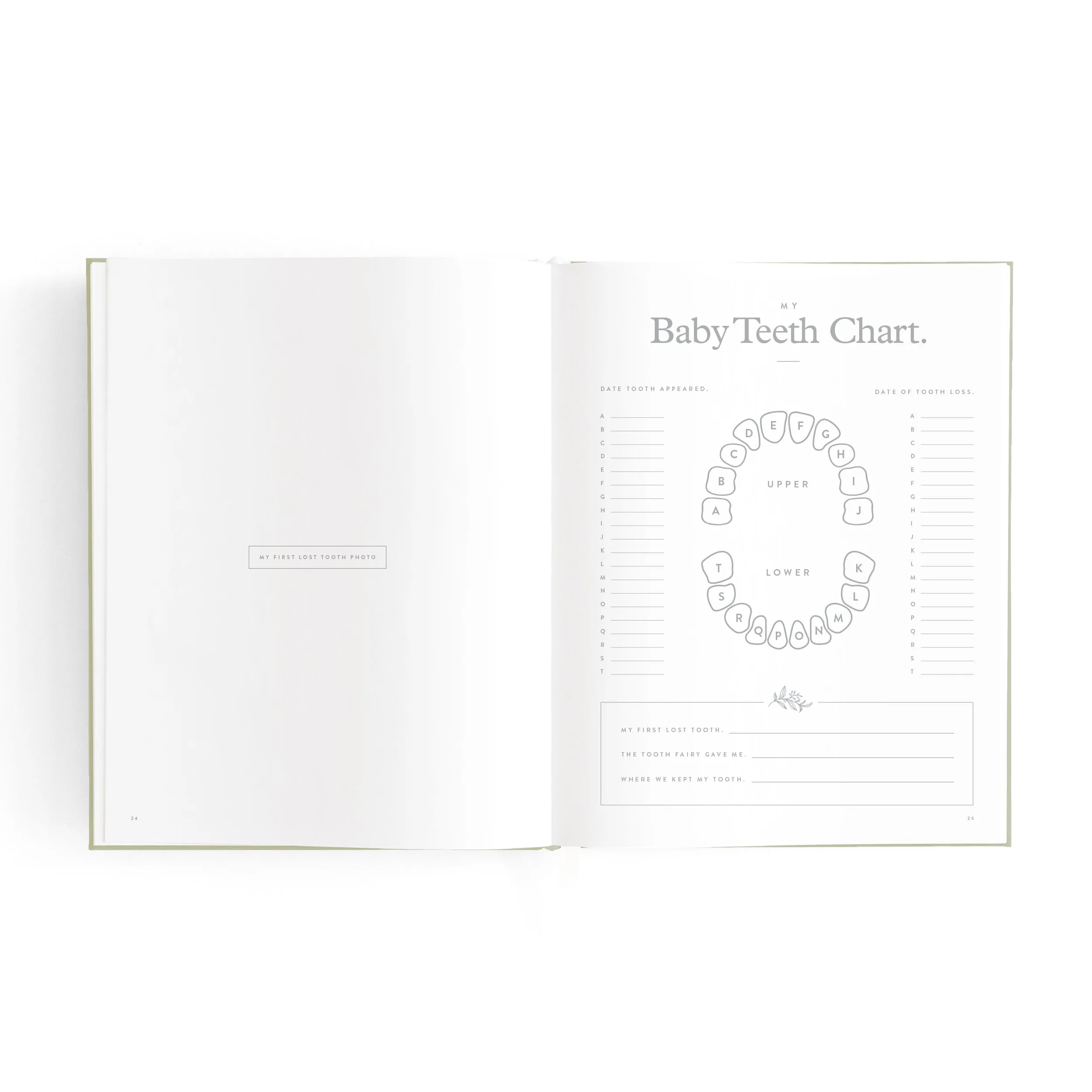 Baby Book Mini BLUEBELL