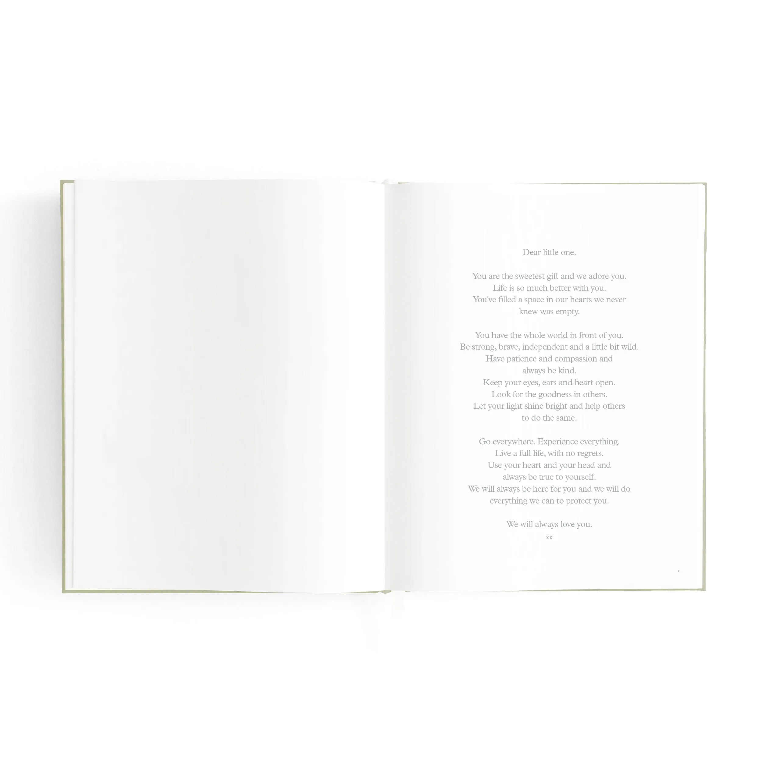 Baby Book Mini BLUEBELL