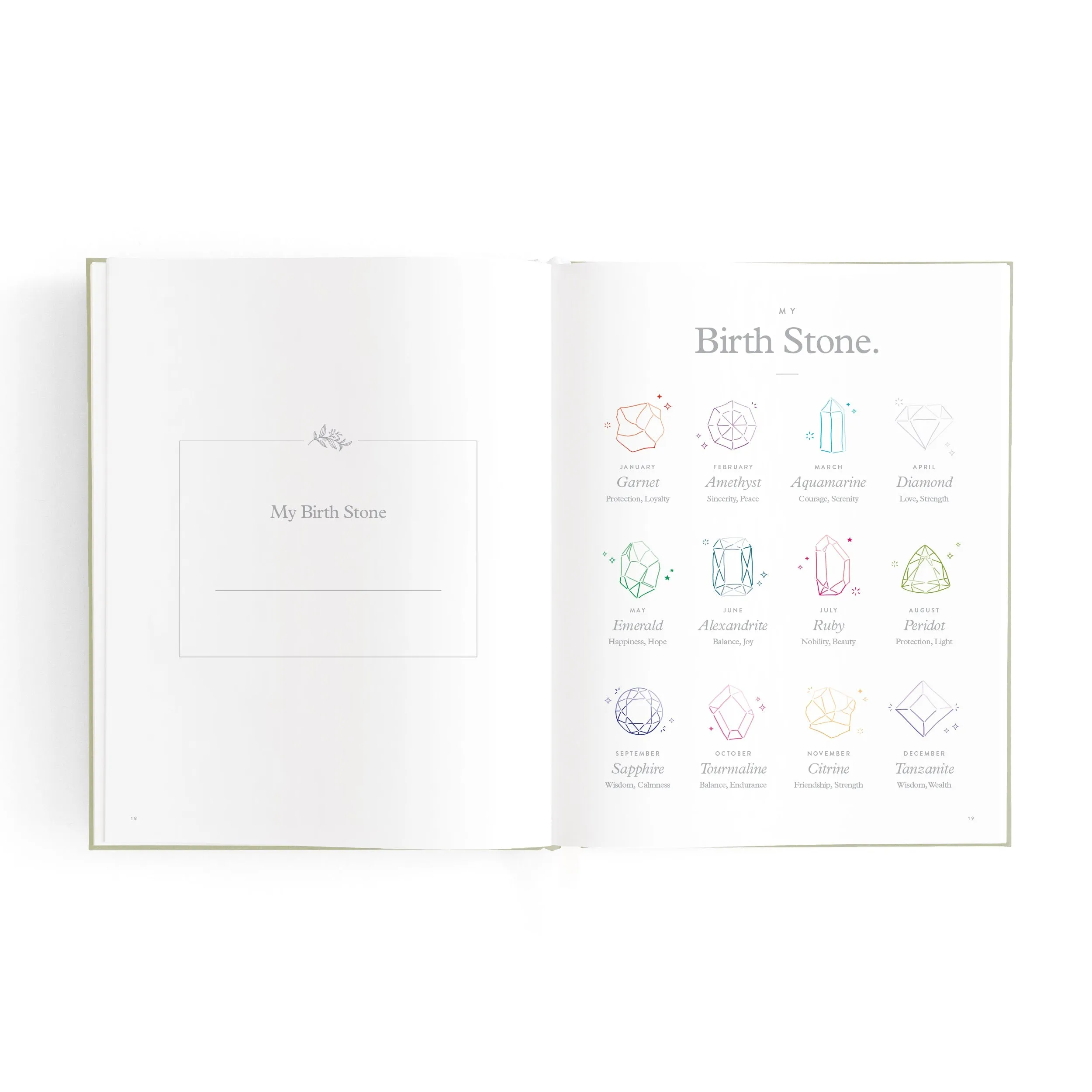 Baby Book Mini BLUEBELL