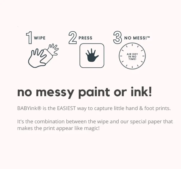 Baby Ink | Inkless Printing Kit Black