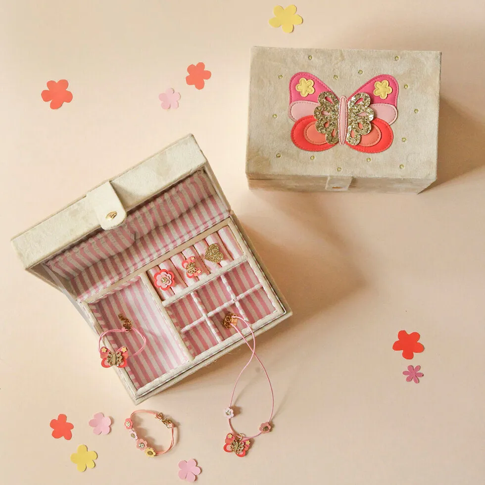 Bella Butterfly Large Jewellery Box