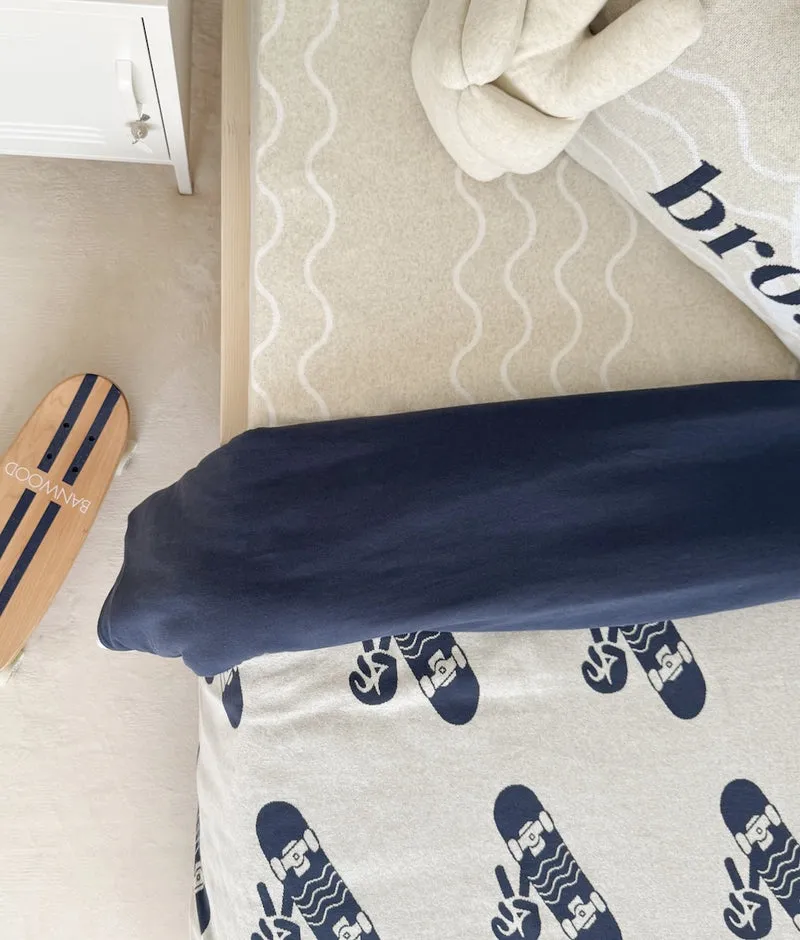 Bengali Fitted Sheet | King Single | Coastal Marle