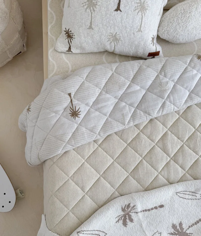 Bengali Fitted Sheet | King Single | Coastal Marle