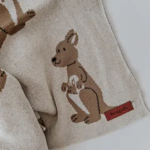 Bengali Knit Blanket | Kangaroo