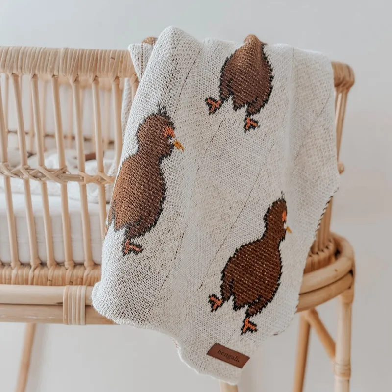 Bengali Knit Blanket | Kiwi