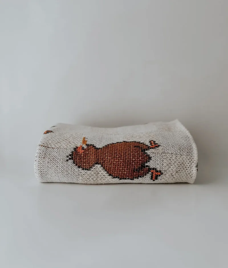 Bengali Knit Blanket | Kiwi