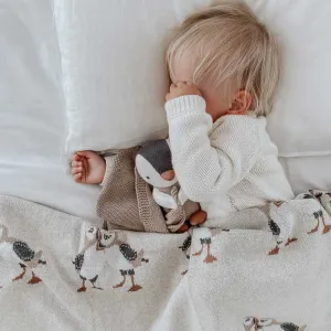 Bengali Knit Blanket | Puffin