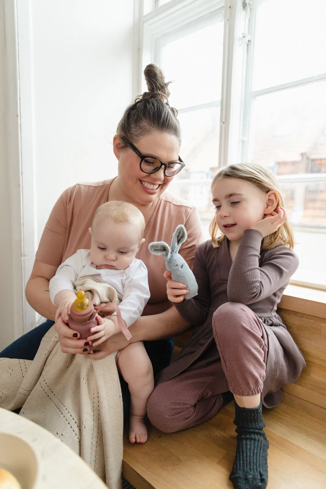 BIBS Baby Rattle | Cloud