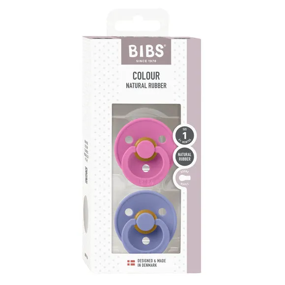 BIBS Pacifier Duo - Bubblegum   Peri