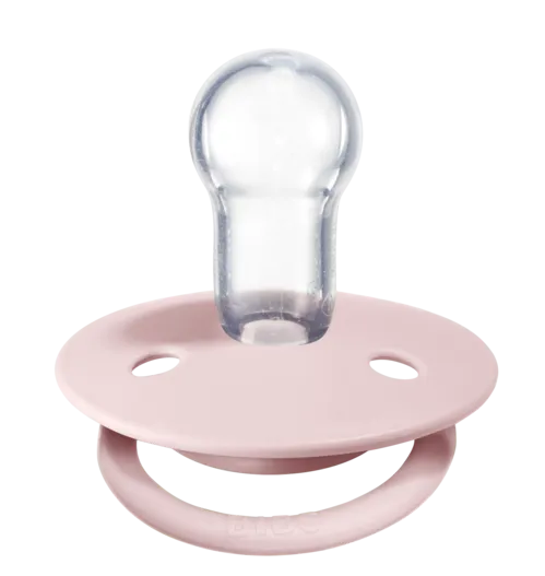 BIBS Pacifier Duo De Lux | Silicone | Blossom/Dusky Lilac