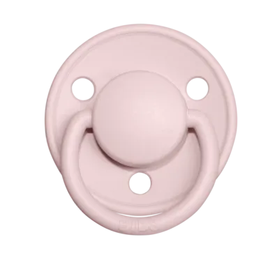 BIBS Pacifier Duo De Lux | Silicone | Blossom/Dusky Lilac