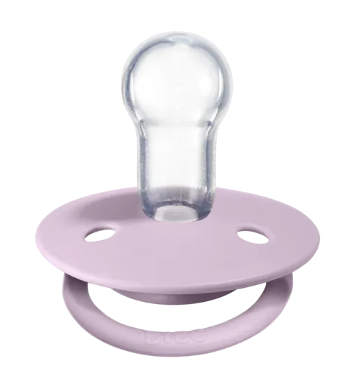 BIBS Pacifier Duo De Lux | Silicone | Blossom/Dusky Lilac