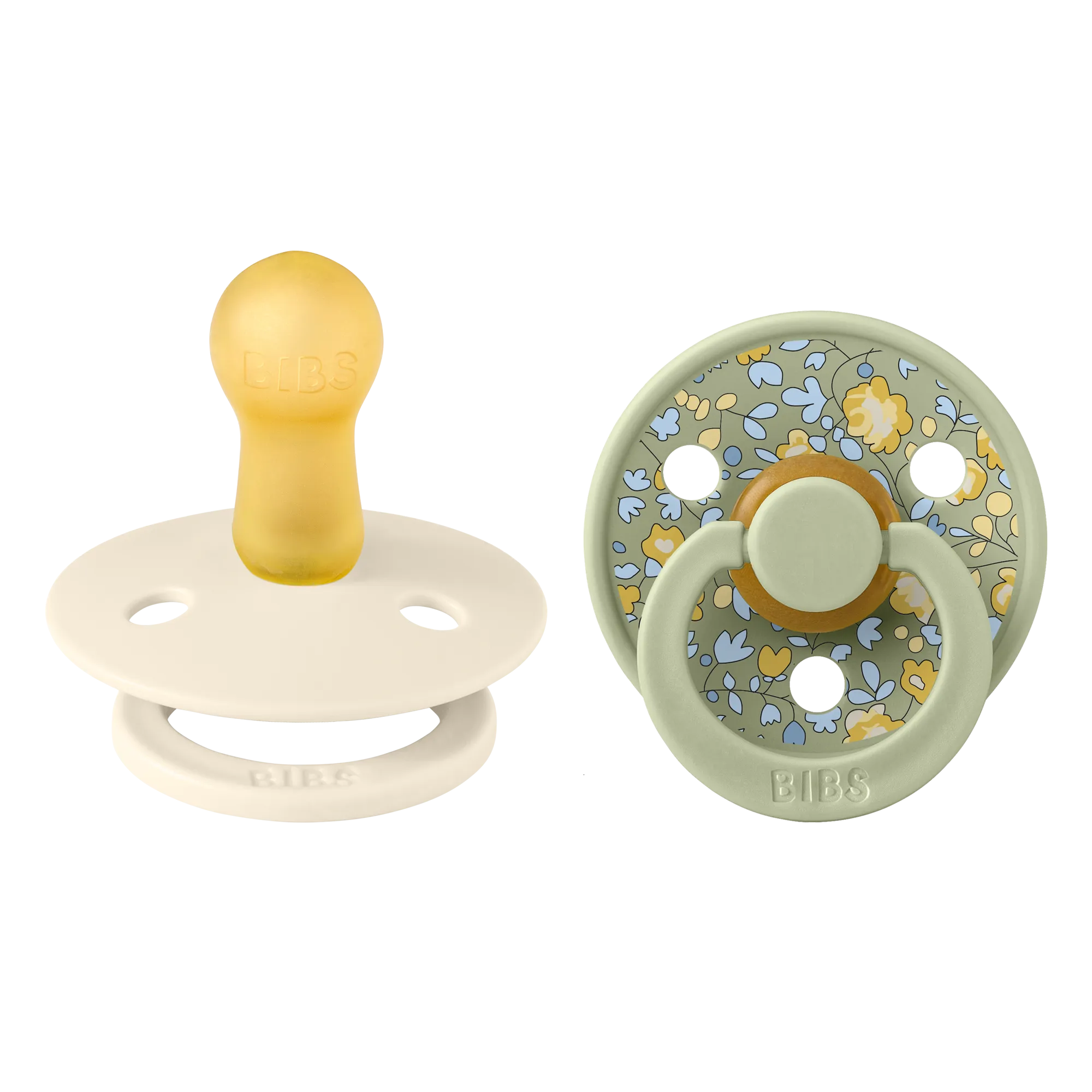 BIBS Pacifier Duo - Liberty Eloise | Sage