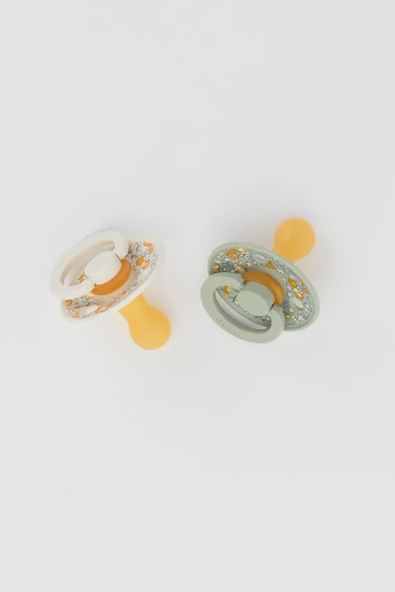 BIBS Pacifier Duo - Liberty Eloise | Sage