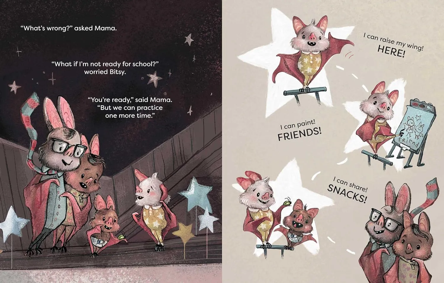 Bitsy Bat, School Star