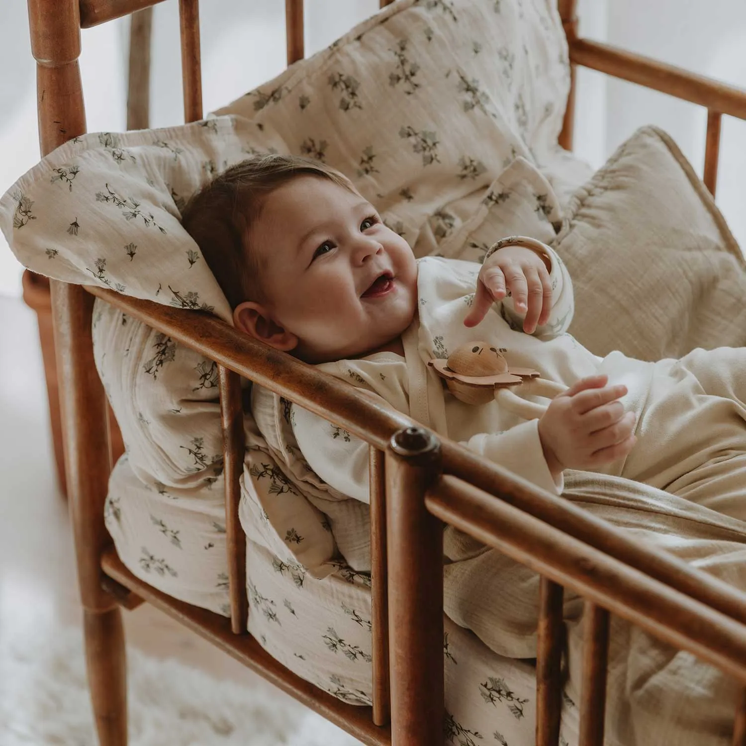 Bluebell Muslin Junior Bedset - Cot