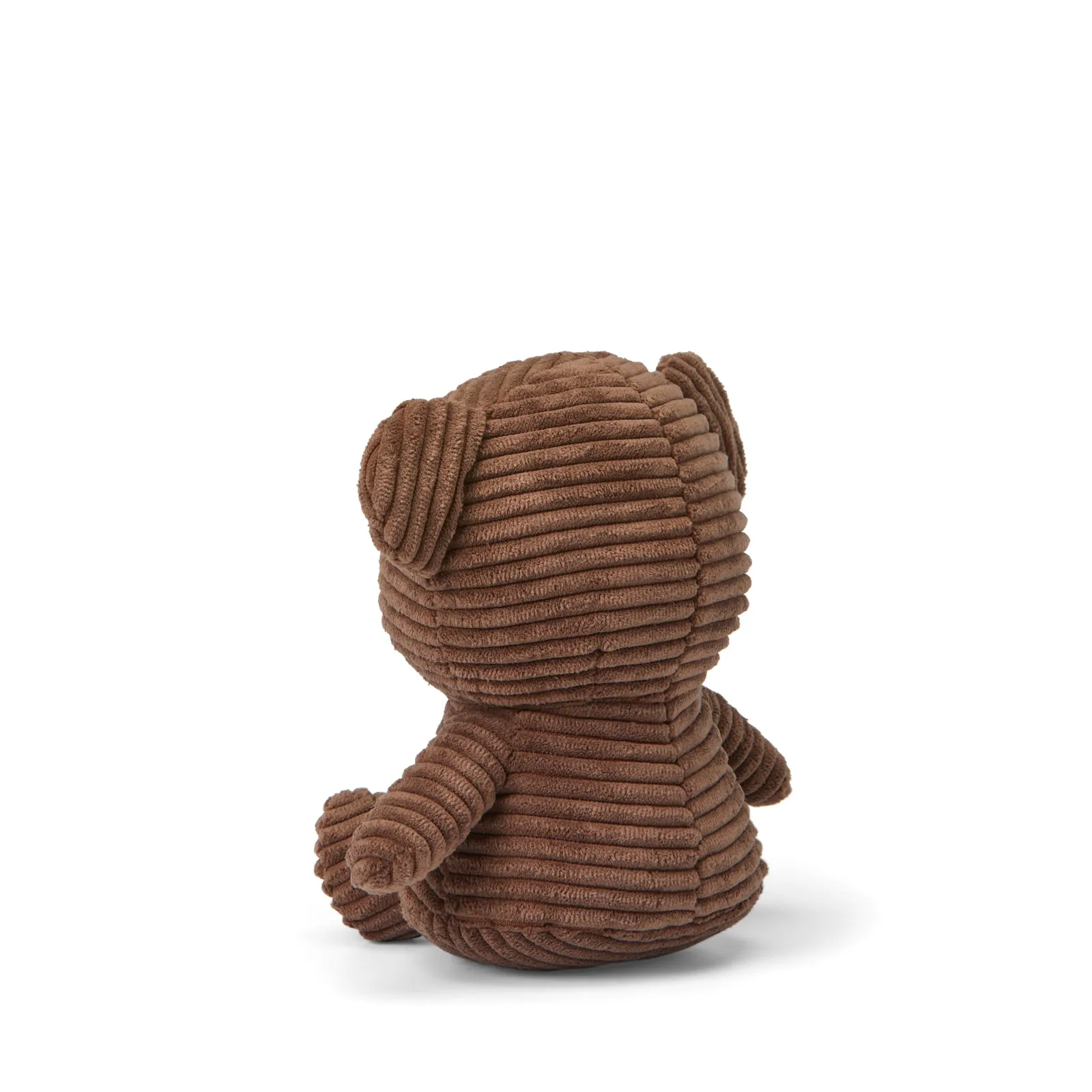 Boris Bear ECO Corduroy Brown - 17 cm