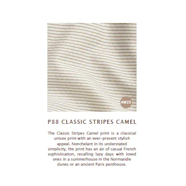 Cam Cam Baby Care Set | Classic Stripes Camel