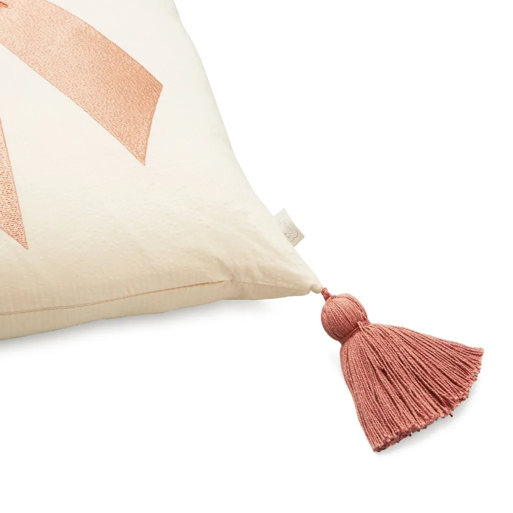 Cam Cam Embroidered Cushion - Bows