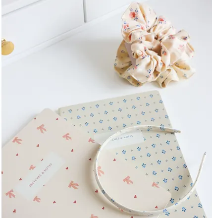 Cam Cam Notebook A5 - Bows
