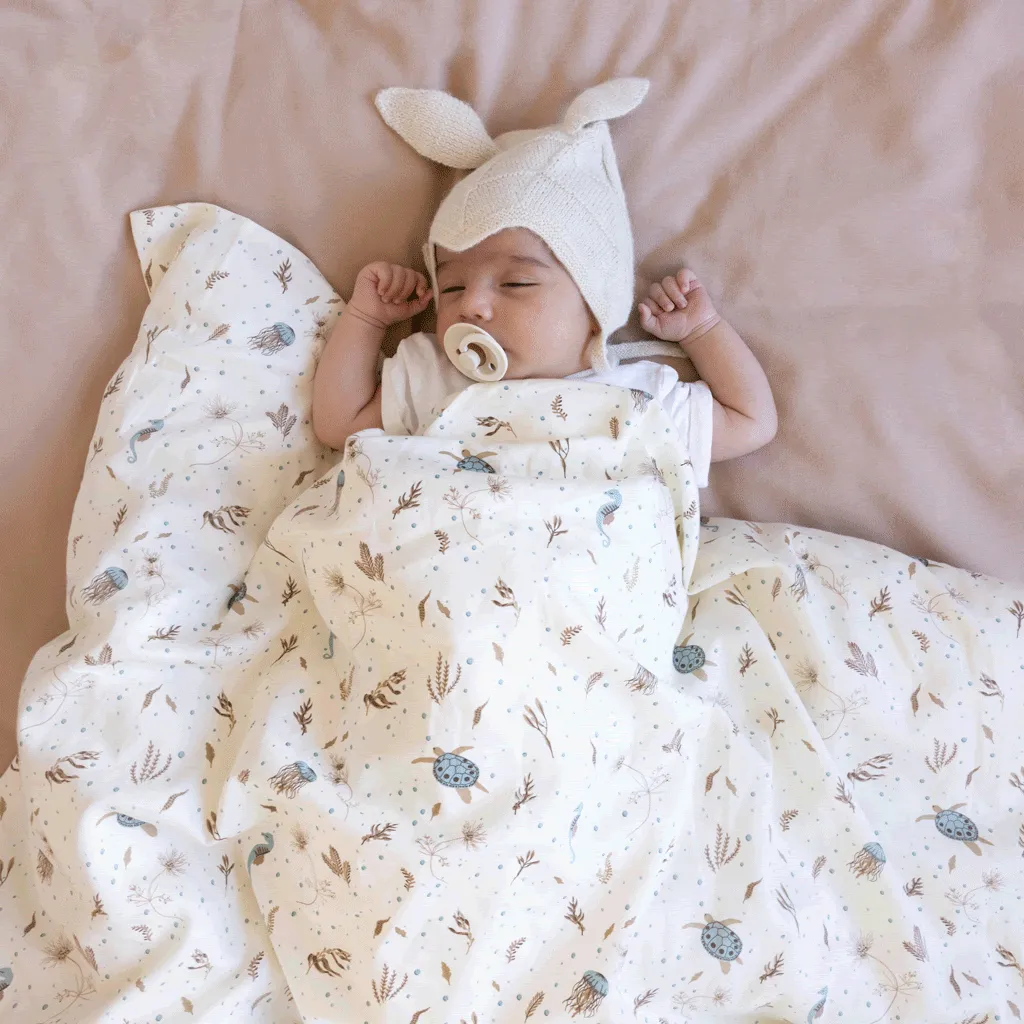 Cam Cam Turtle Cushion | Latte