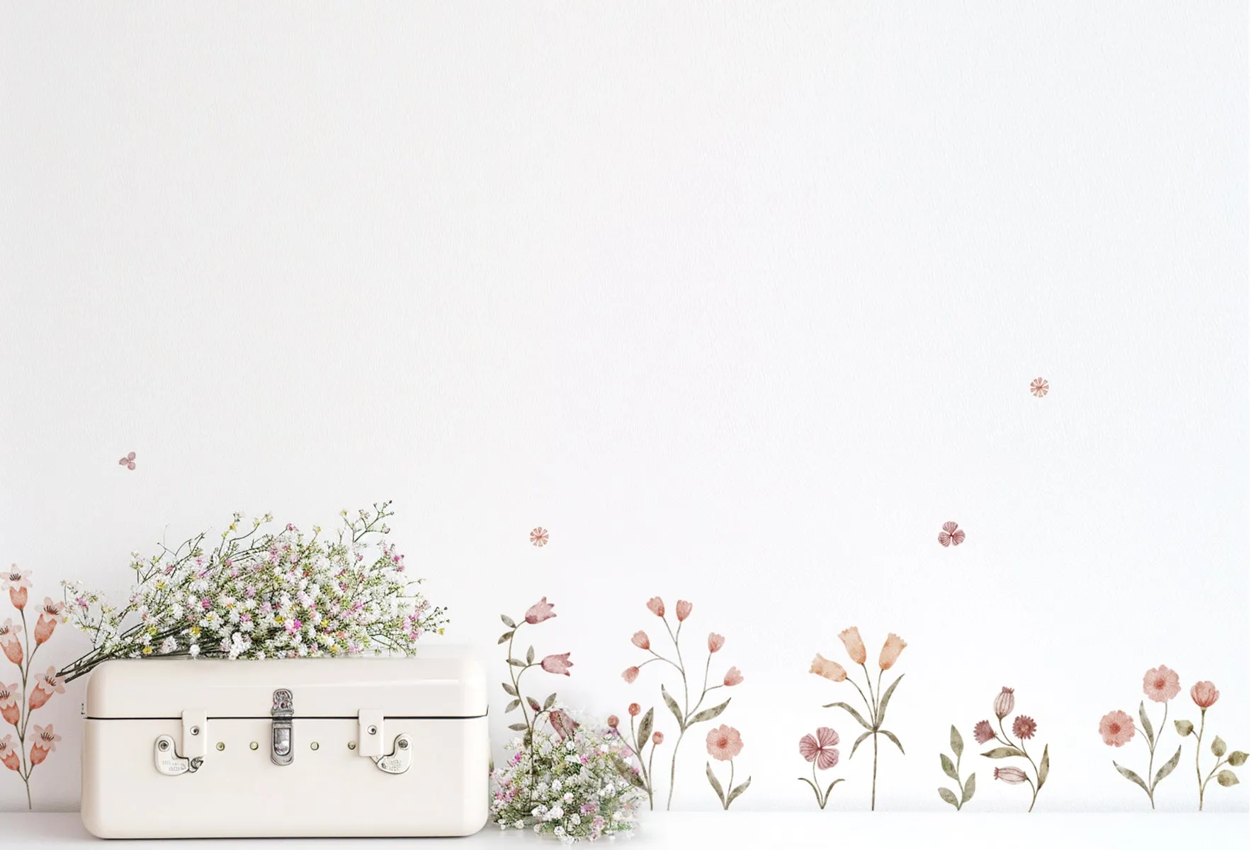 COCCINELLA | Wall Decals Pretty Flowers